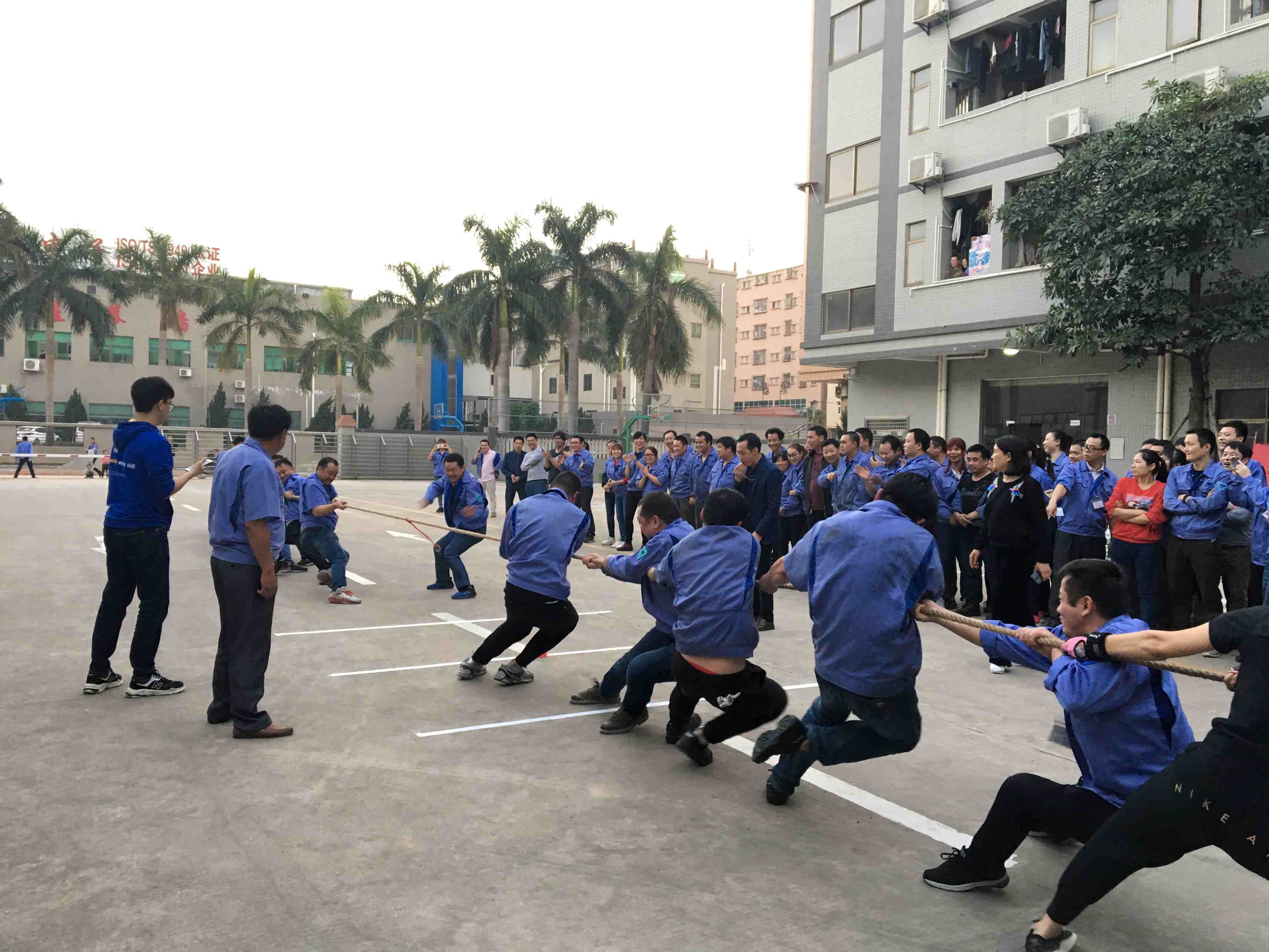 Tug-of-war competition